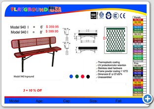 A 940 BENCH